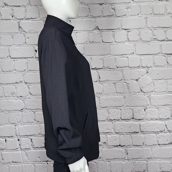 Orvis Front Zip Black Lightweight Long Sleeve Jacket, Men's Medium - Picture 5 of 12